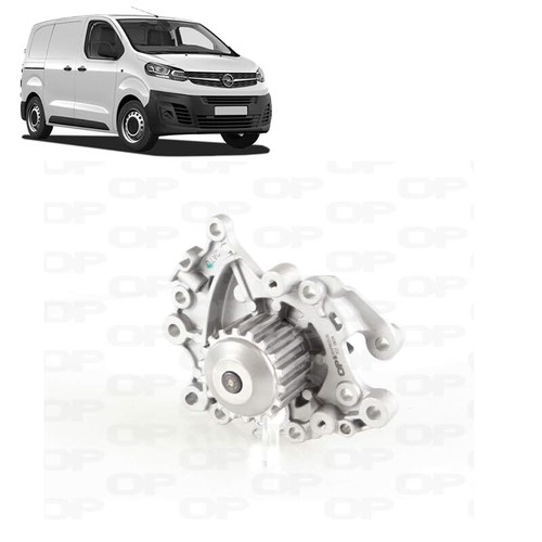 Pompa acqua per opel - per,