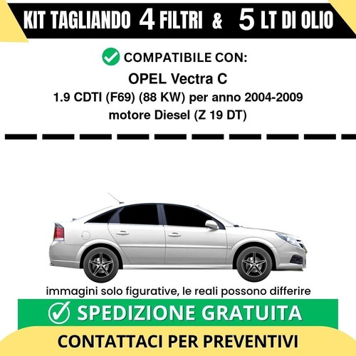 Tagliando opel vectra 9 - tagliando, c