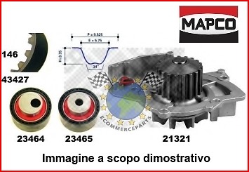 41400 kit distribuzione - kit, con
