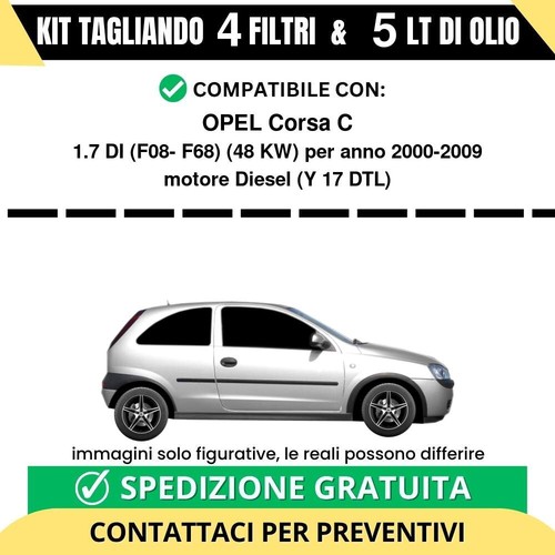 Tagliando opel corsa 7 - tagliando,